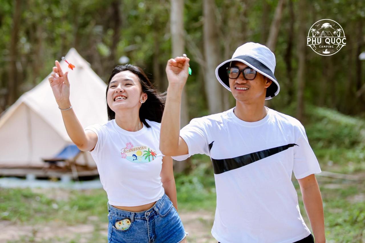 Phu Quoc Camping Bed & Breakfast Екстериор снимка