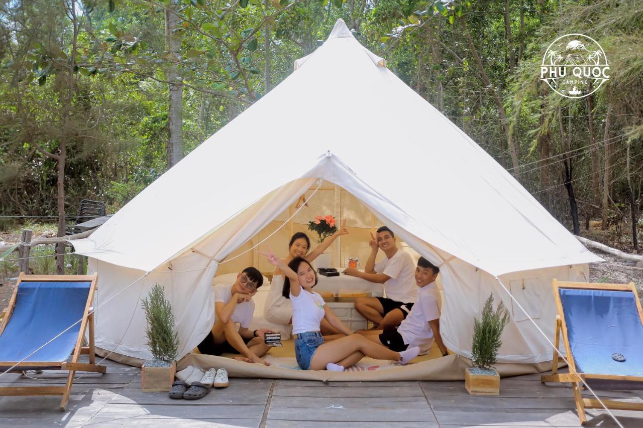 Phu Quoc Camping Bed & Breakfast Екстериор снимка